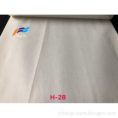 New White Plain Dyed Günstige Fenstervorhang Stoff